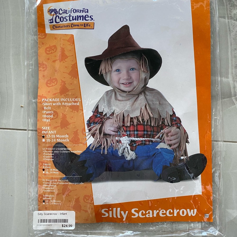 Scarecrow costume